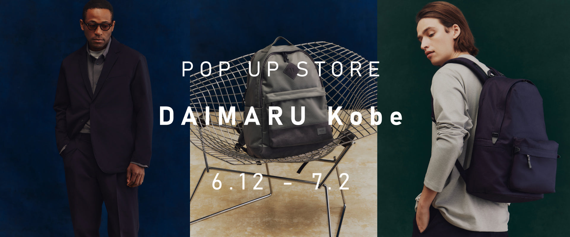【POP UP】大丸神戸店にて開催〈期間:6/12~7/2〉