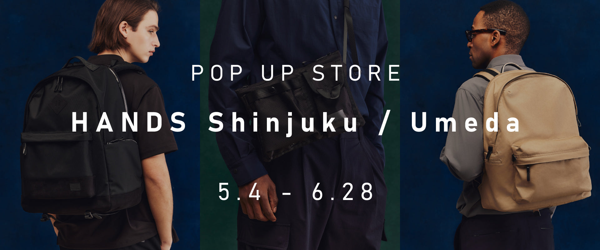 【POP UP】ハンズ新宿店・梅田店にて開催〈期間:5/4~6/28〉