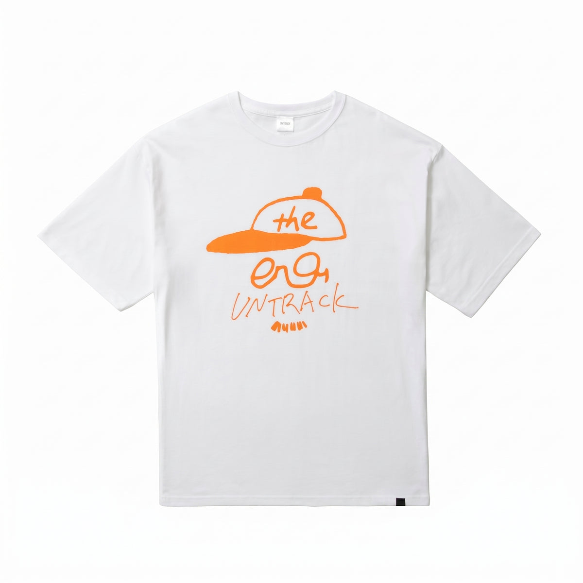 【4/22(水)販売開始】UT-M6S8 | the engy × UNTRACK Hand Design Print T-Shirt By Koshi Yamaji | ORANGE 60463