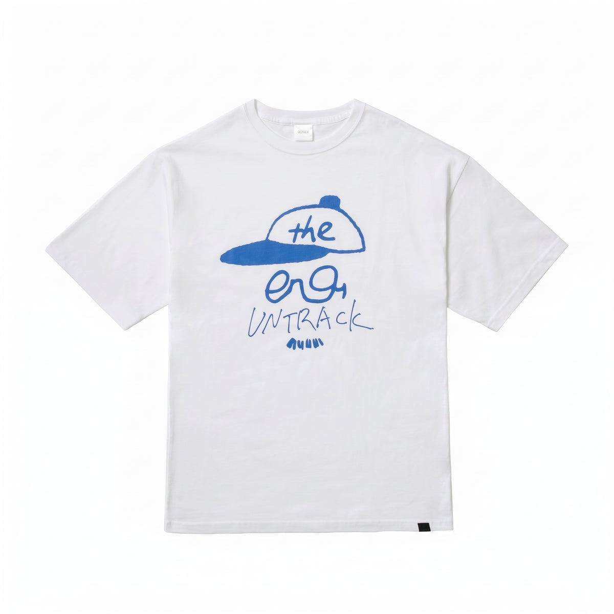 【4/22(水)販売開始】UT-M6S8 | the engy × UNTRACK Hand Design Print T-Shirt By Koshi Yamaji | LIGHT BLUE 60463