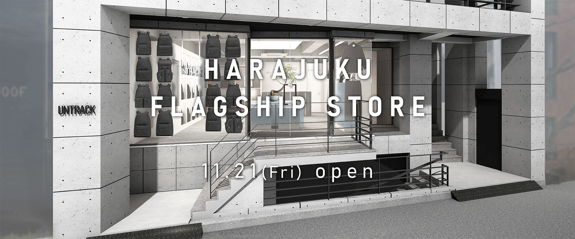 【FLAGSHIP STORE】UNTRACK原宿店がオープン