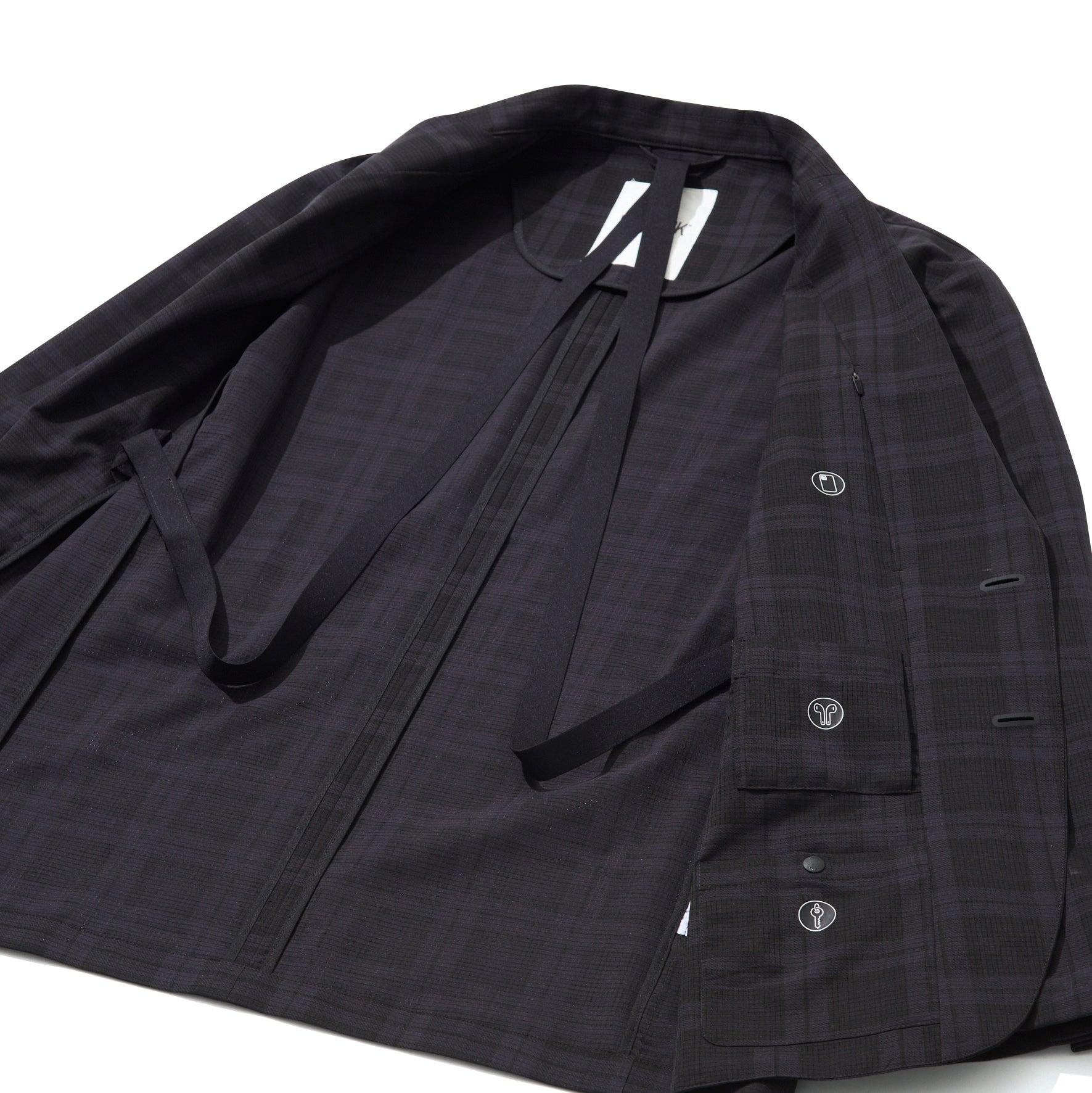 UT-M6S3a | Essential Hands-free Jacket Black Watch 60457