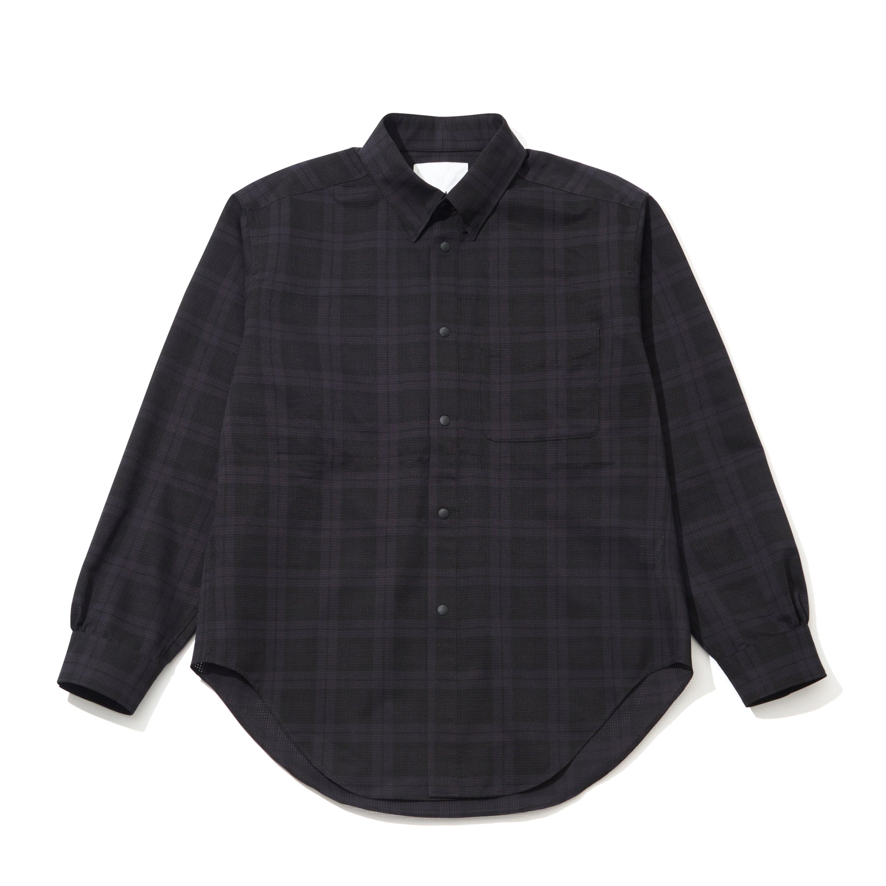 UT-M6S3b | Essential Shirts Regular Black Watch 60458