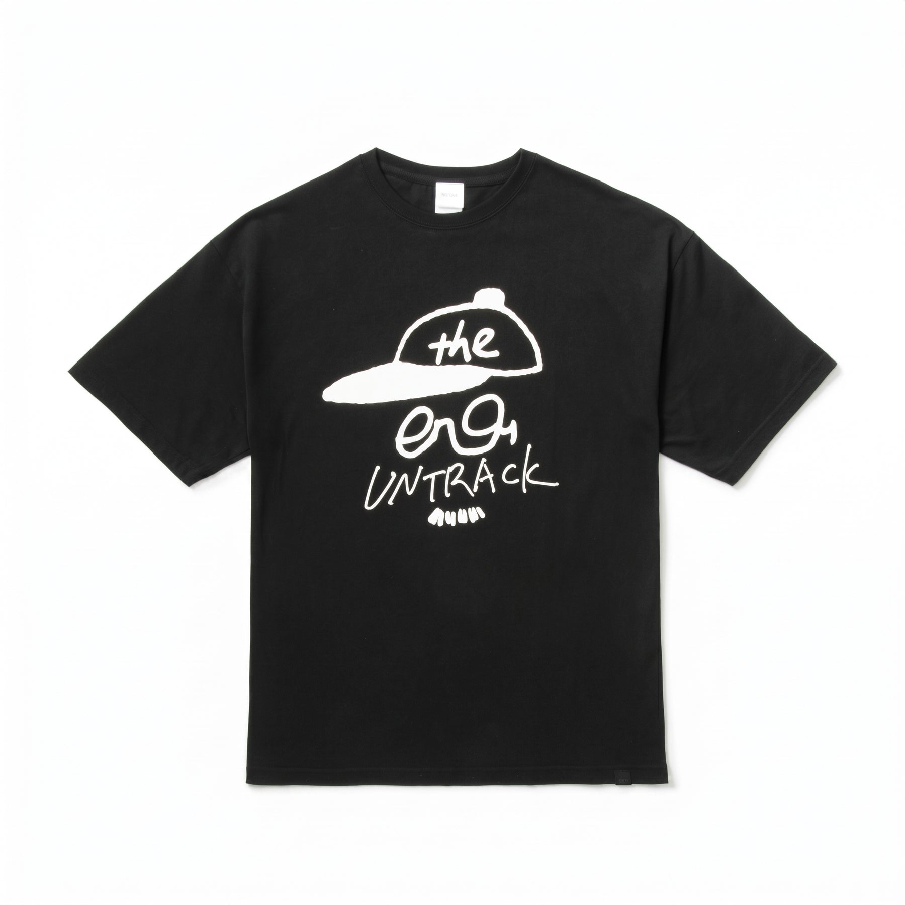 【4/22（水）販売開始】UT-M6S8 |  the engy × UNTRACK Hand Design Print T-Shirt By Koshi Yamaji | BLACK 60463