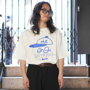 【4/22（水）販売開始】UT-M6S8 |  the engy × UNTRACK Hand Design Print T-Shirt By Koshi Yamaji | LIGHT BLUE 60463